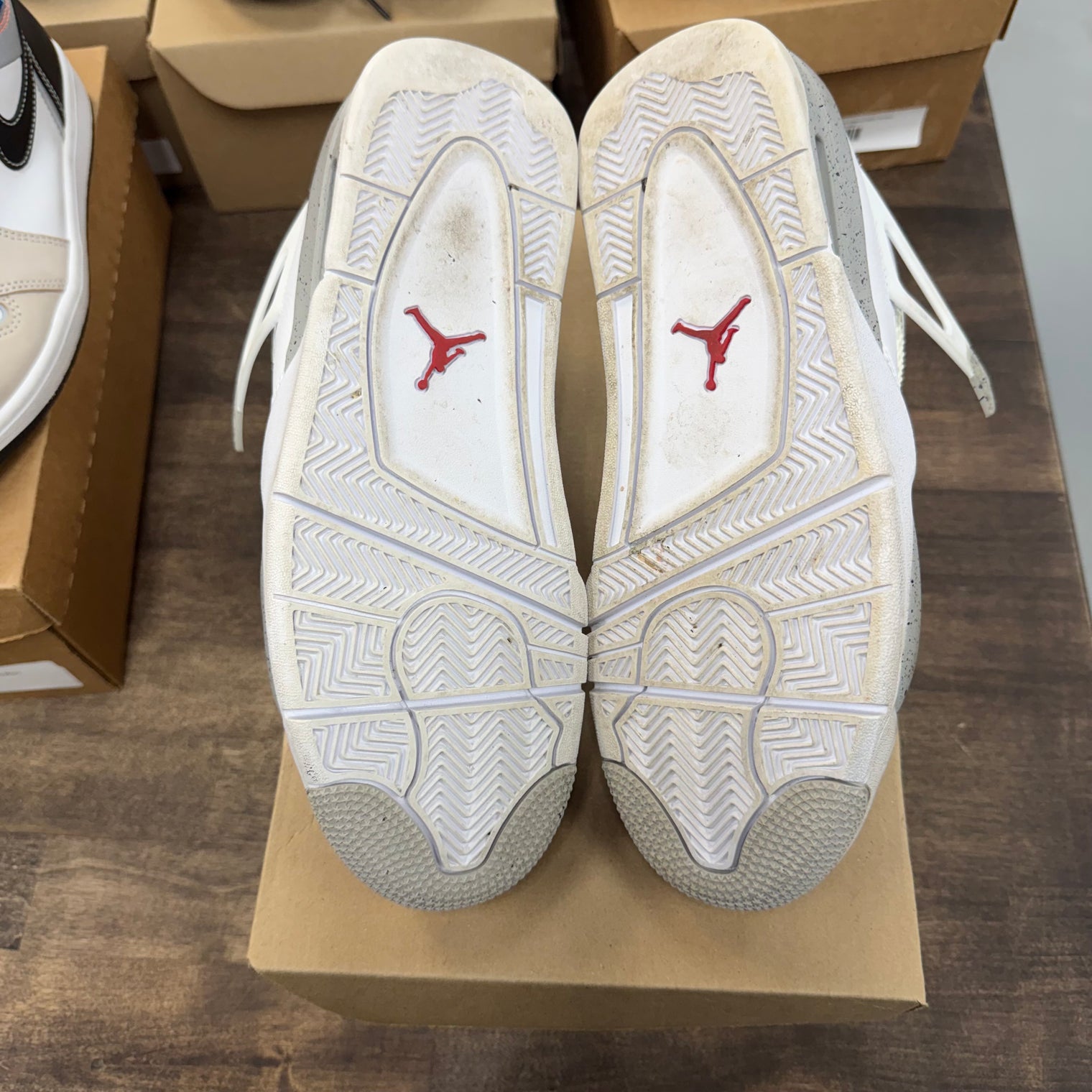 Jordan 4 Retro White Oreo (USED, No Box)