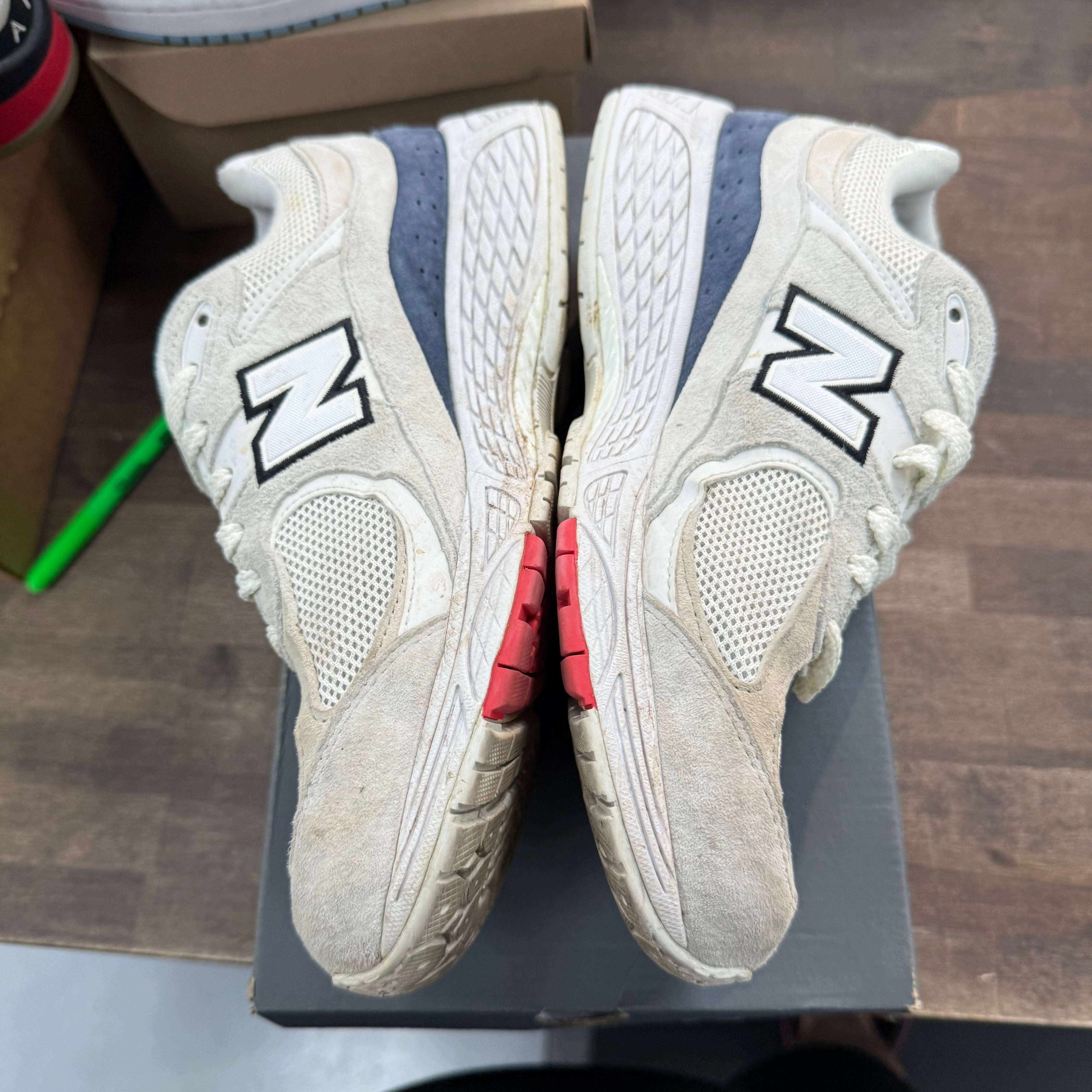 Cream White New Balance 2002R (USED)