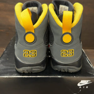 Jordan 9 Retro Dark Charcoal University Gold - Image 5