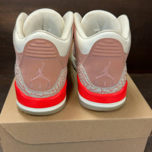 Jordan 3 Retro Rust Pink (Women's) Size 5.5W (Pre-Owned) - aux