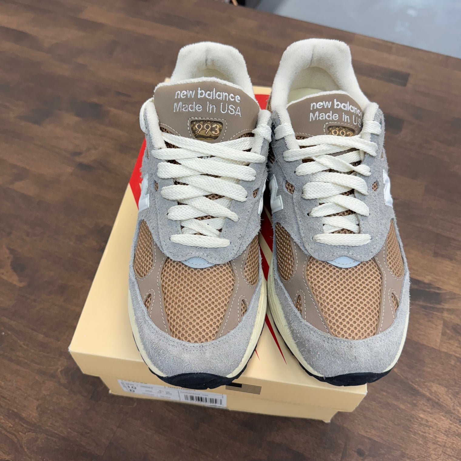 Teddy Santis MiUSA Shadow Grey Driftwood New Balance 993 (USED)