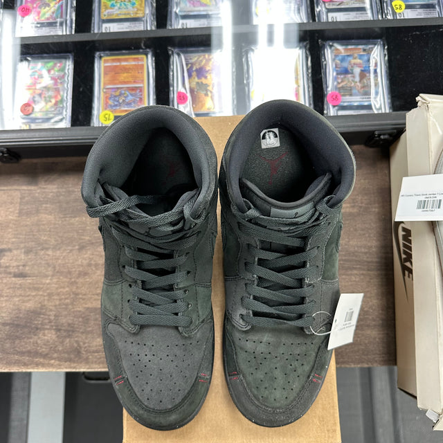 Craft Dark Smoke Red Jordan 1 Mid SE (USED, No Box)