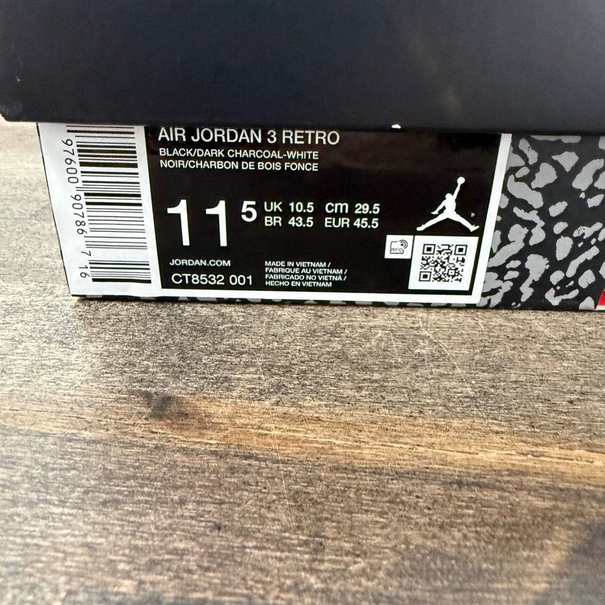Jordan 3 Retro Black Cat (2025) - Image 6