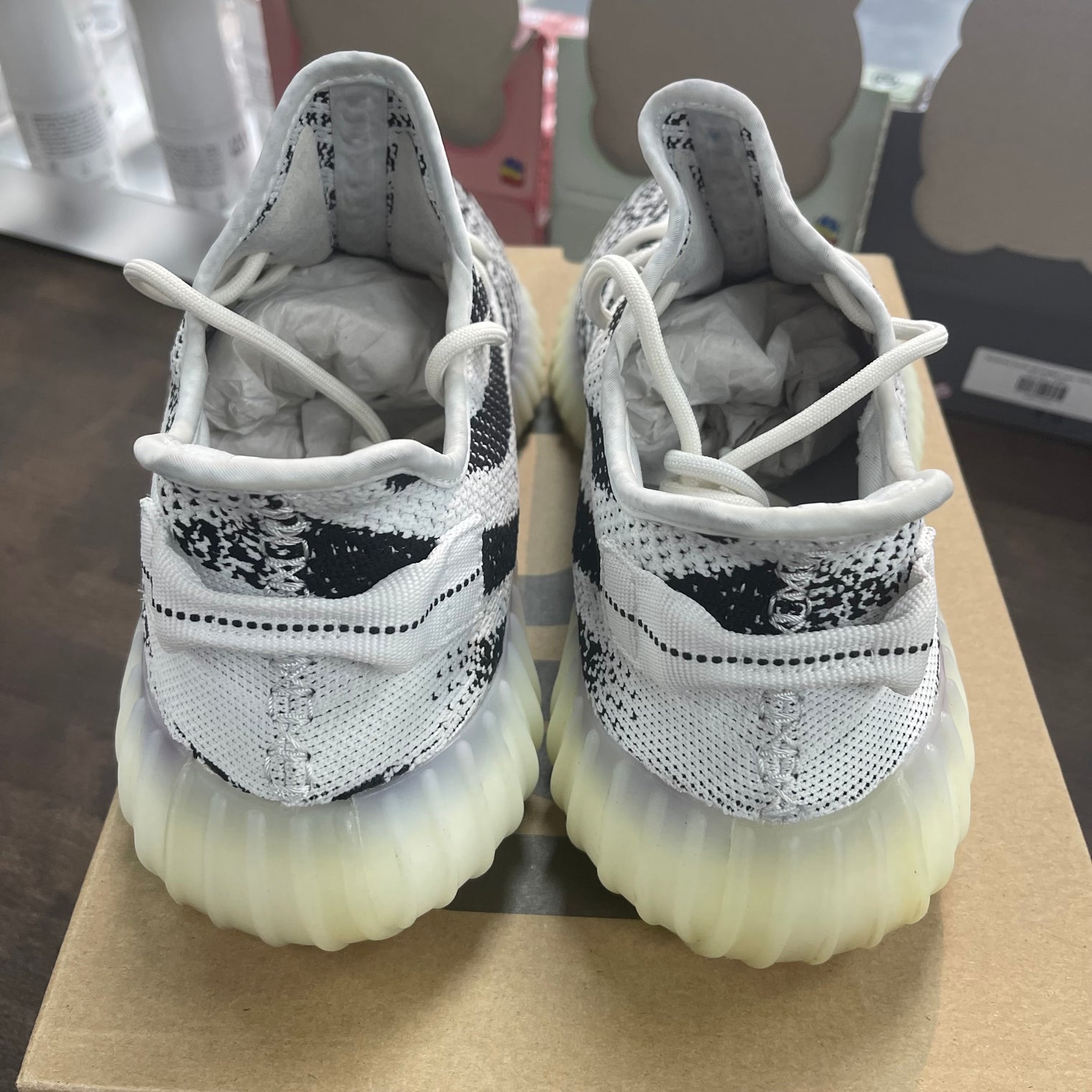 Zebra Yeezy 350 (USED)