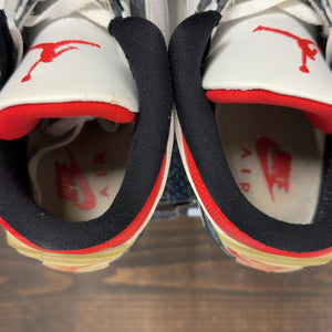 Jordan 3 Retro SE Fire Red Denim (2020) Size 10.5 (Pre-Owned) - aux