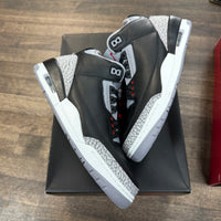 Black Cement Jordan 3 (USED)