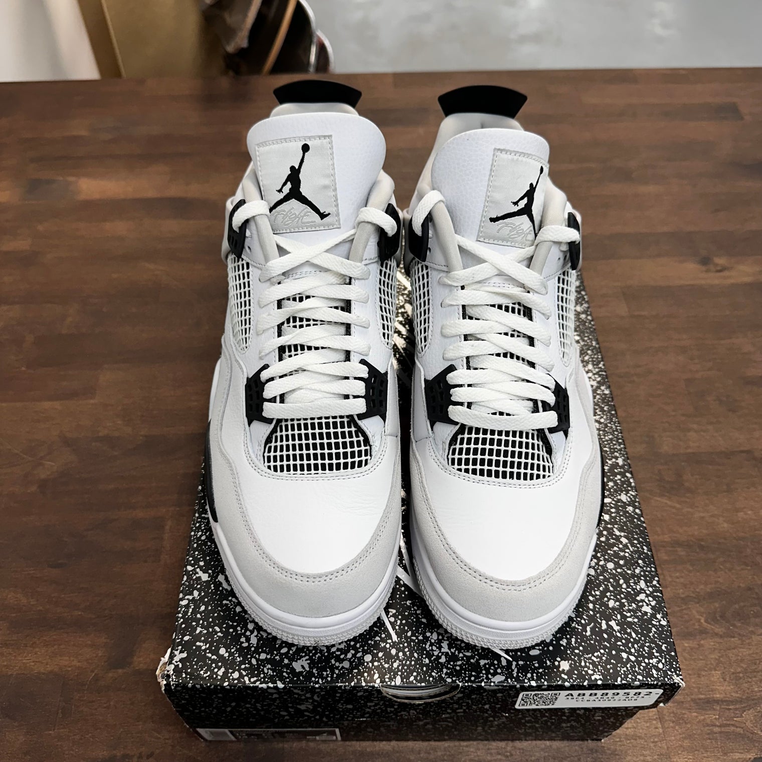 Military Black Jordan 4 (USED)