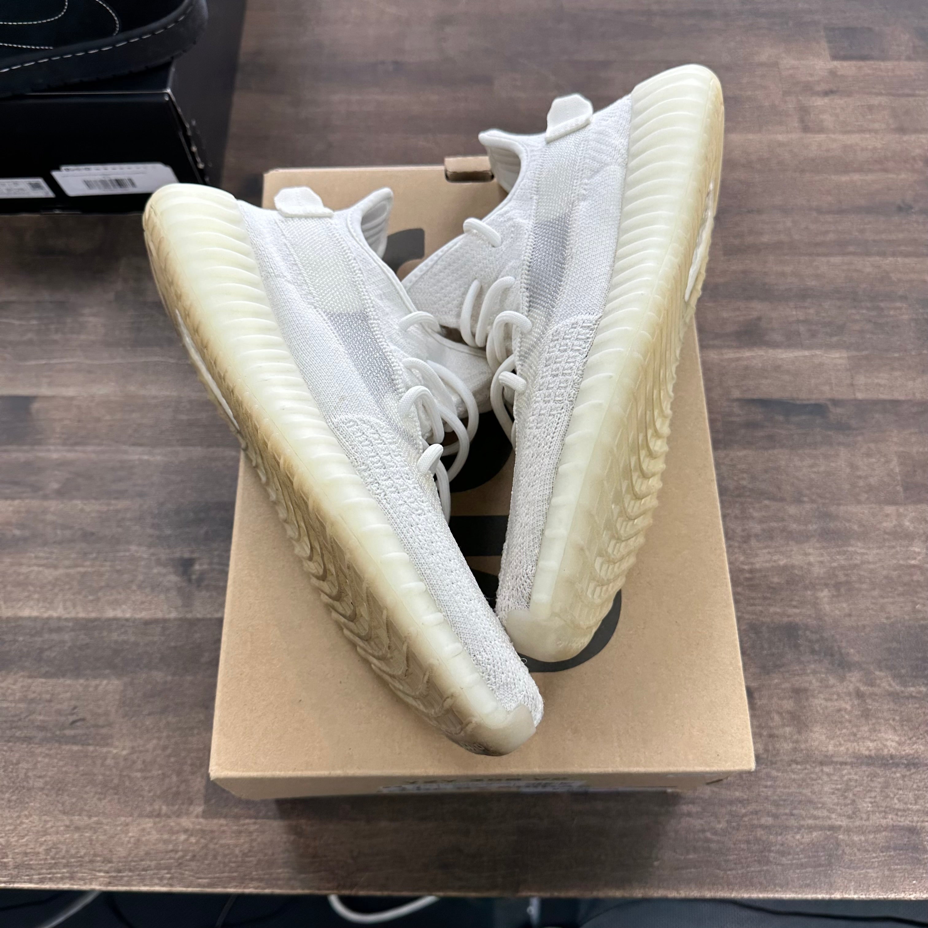 adidas Yeezy Boost 350 V2 Bone (US 11) (USED) Size 11 (Pre-Owned) - Image 1