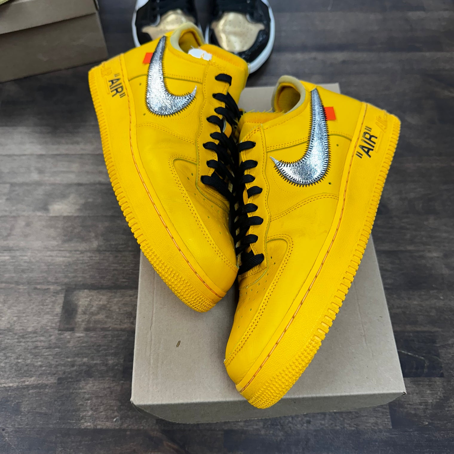 Off-White ICA Nike Air Force 1 (USED,No Box)