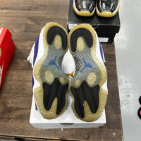 White Concord Jordan 11 Retro Low (Women's) (USED)