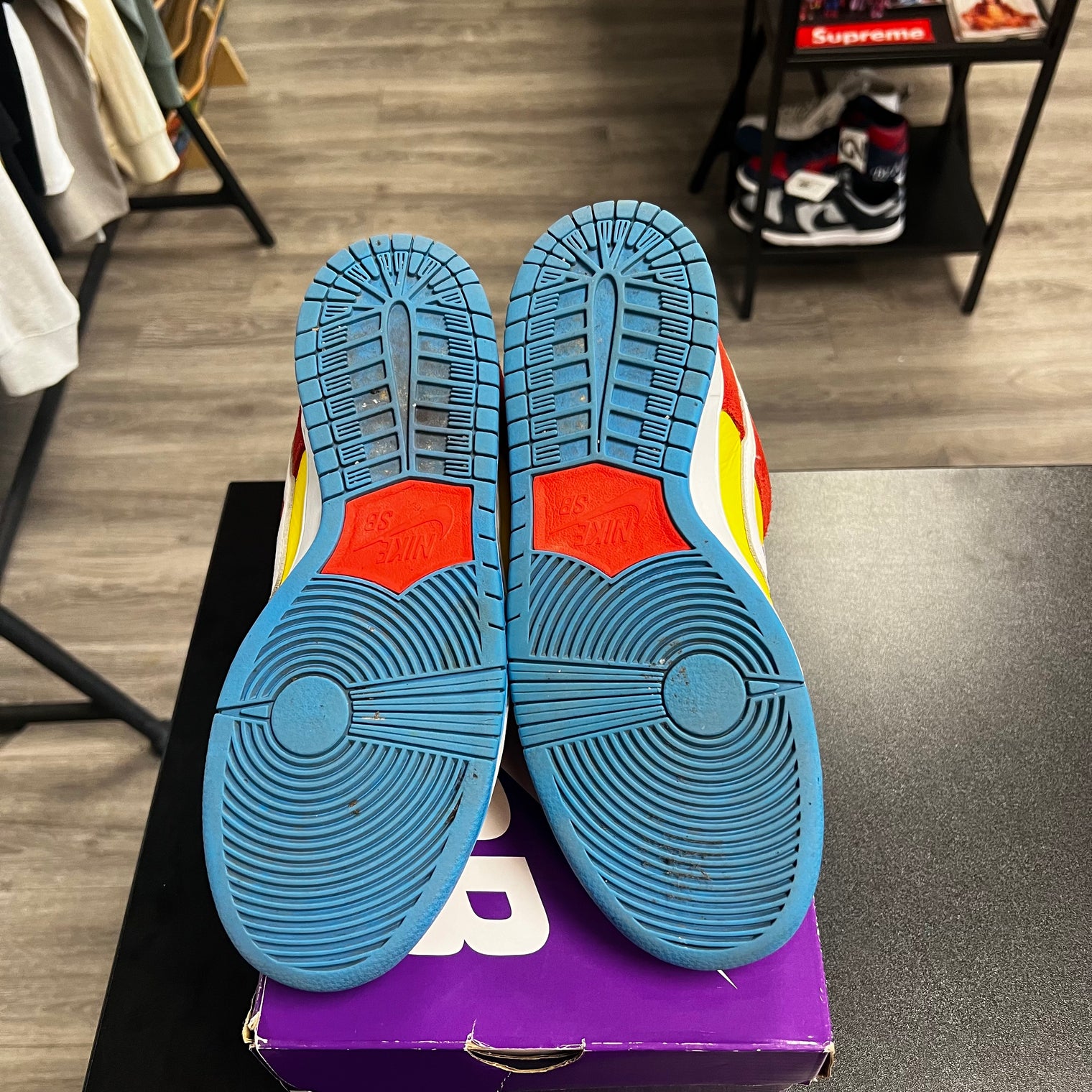 Bart Simpson SB Dunk Low (USED)