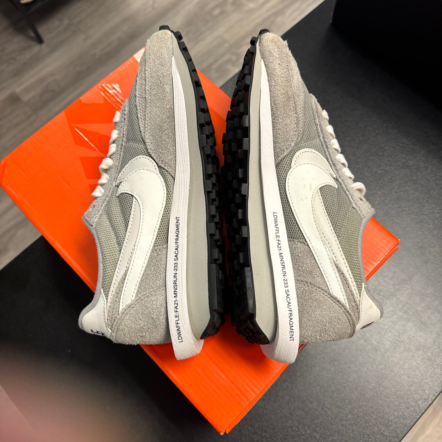 Sacai Fragment LD Waffle Grey (USED)