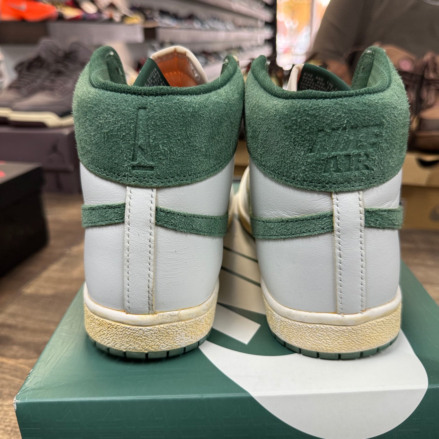 A Ma Maniere Green Stone Nike Air Ship PE SP (USED)