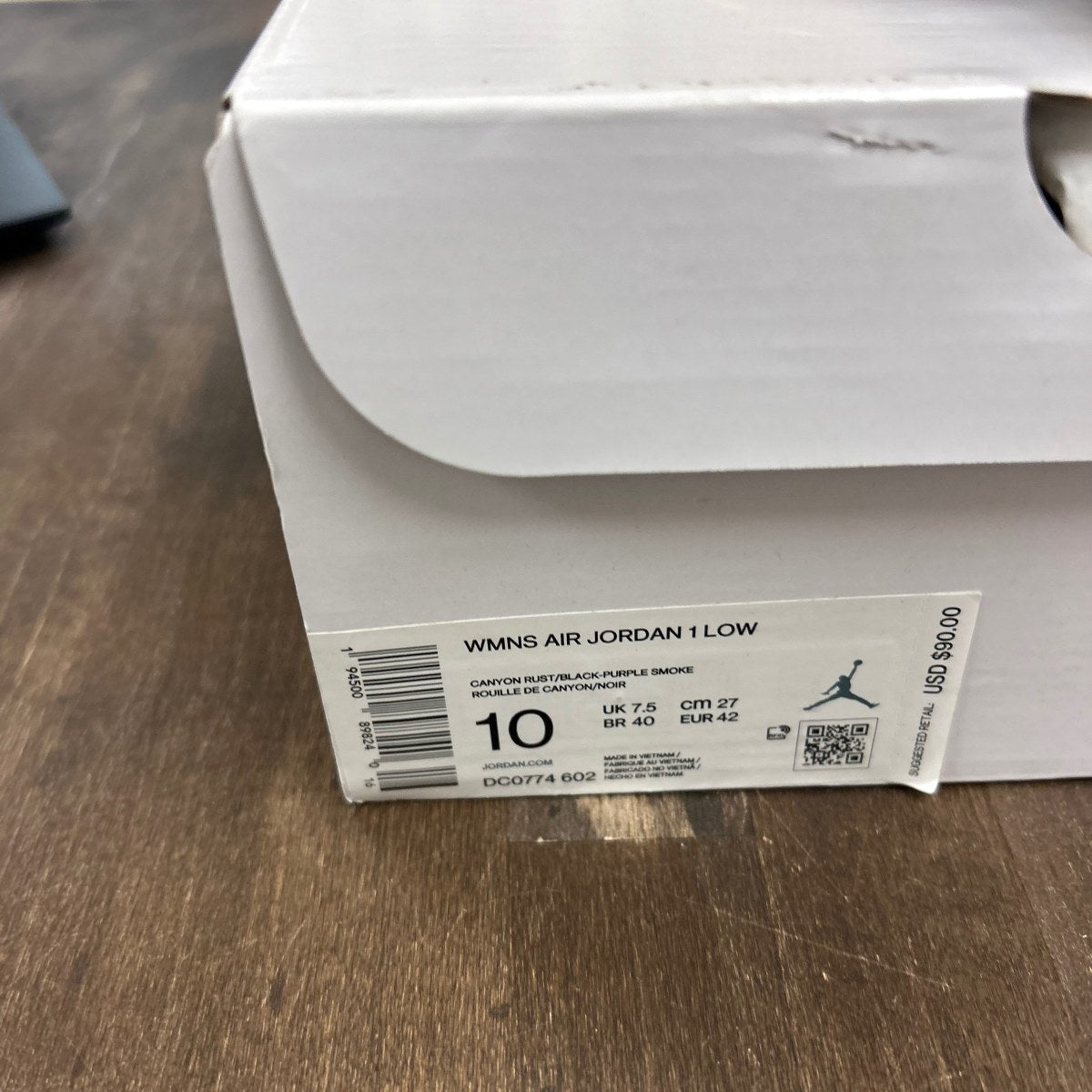 Jordan 1 Low Canyon Rust (Women's) - Image 6