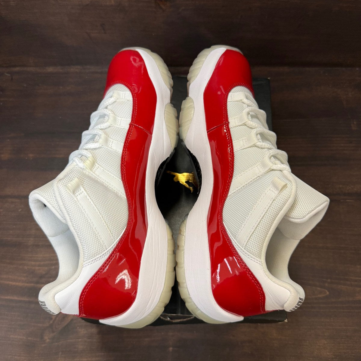 Jordan 11 Retro Low Cherry (2016) - Image 4