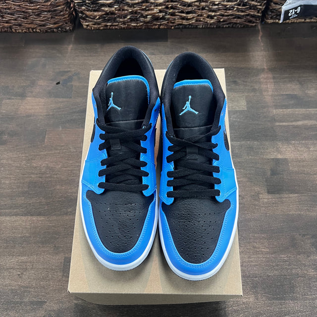 University Blue Black Jordan 1 Low (USED, No Box)
