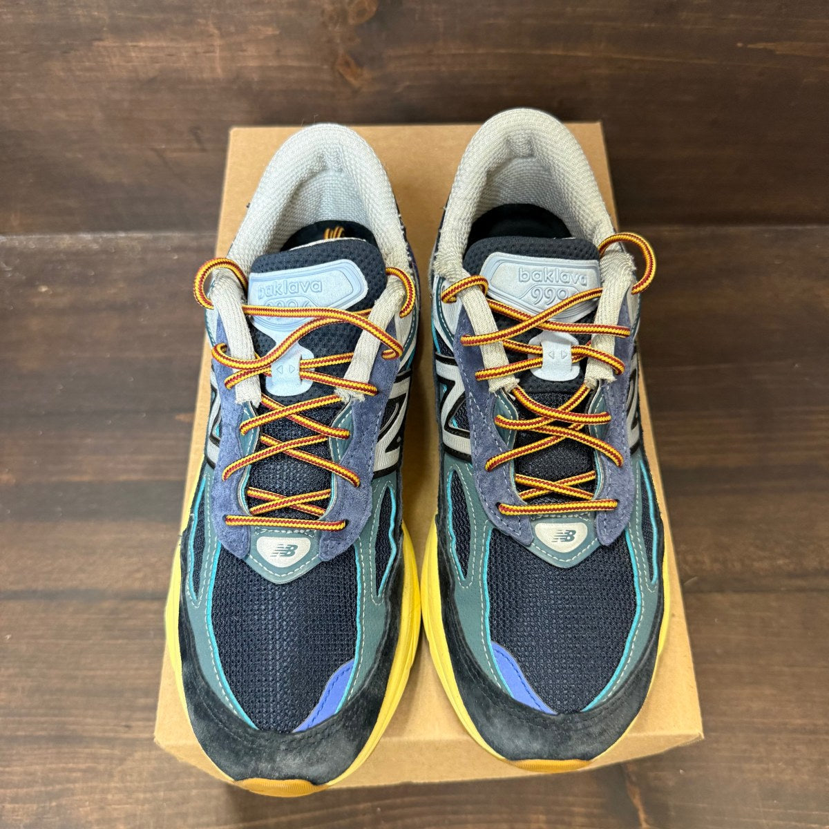 New Balance 990v6 MiUSA Action Bronson Lapis Lazuli Size 6.5 (Pre-Owned) - Image 2