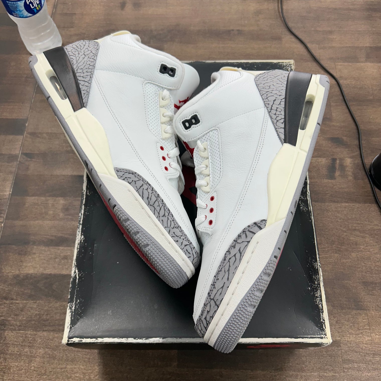 White Cement Reimagined Jordan 3 Retro (USED)