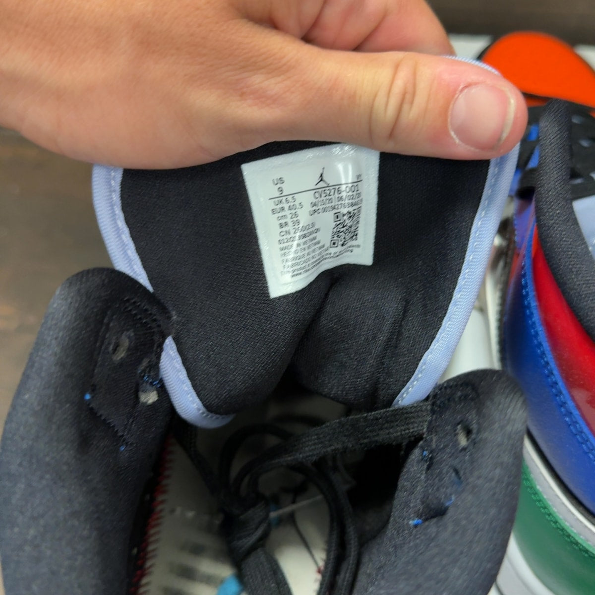 Jordan 1 Mid Multi Patent (Women's) - Image 7