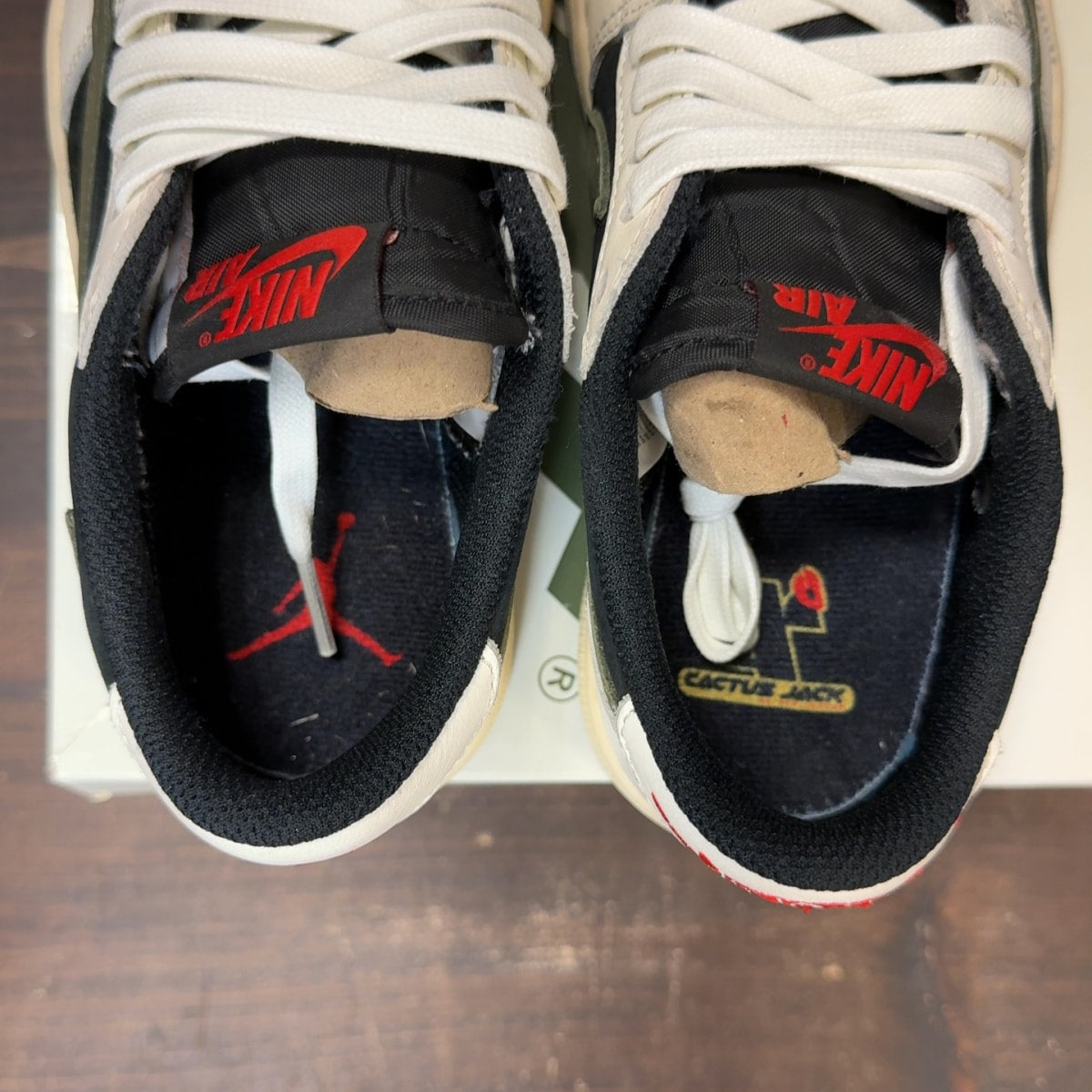 Jordan 1 Retro Low OG SP Travis Scott Olive (Women's) - Image 6