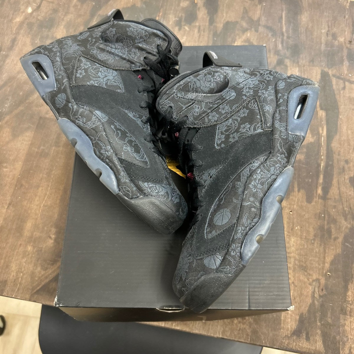 Jordan 6 Retro SD Triple Black (Women's) - Image 1
