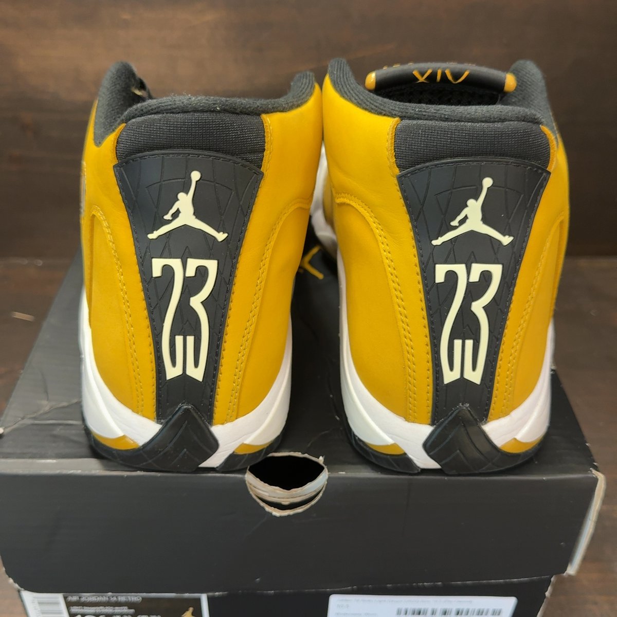 Jordan 14 Retro Light Ginger (2022) Size 10.5 (Pre-Owned) - aux