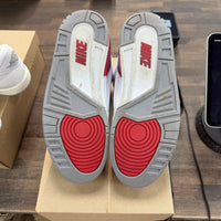 Fire Red Jordan 3 Retro (USED, No Box)