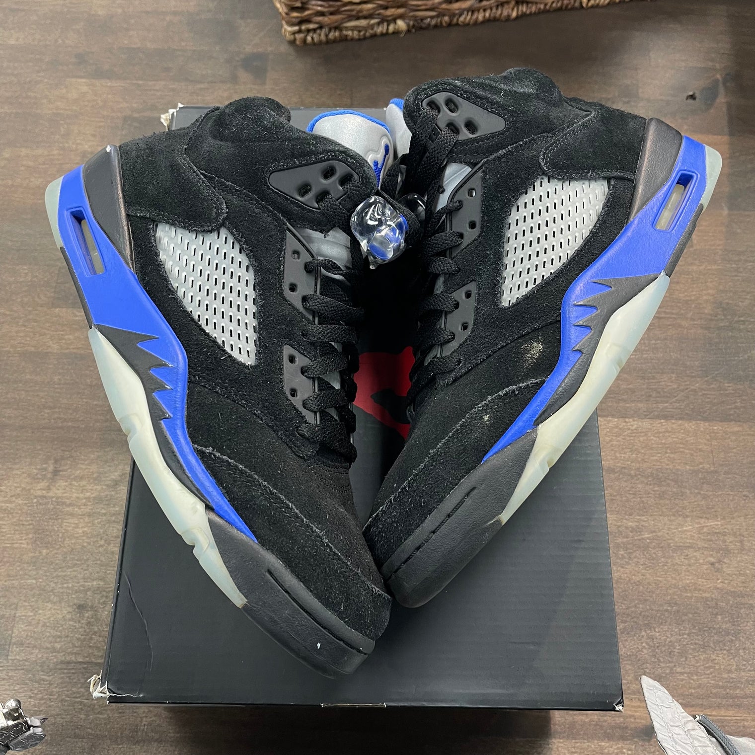 Racer Blue Jordan 5 (USED)