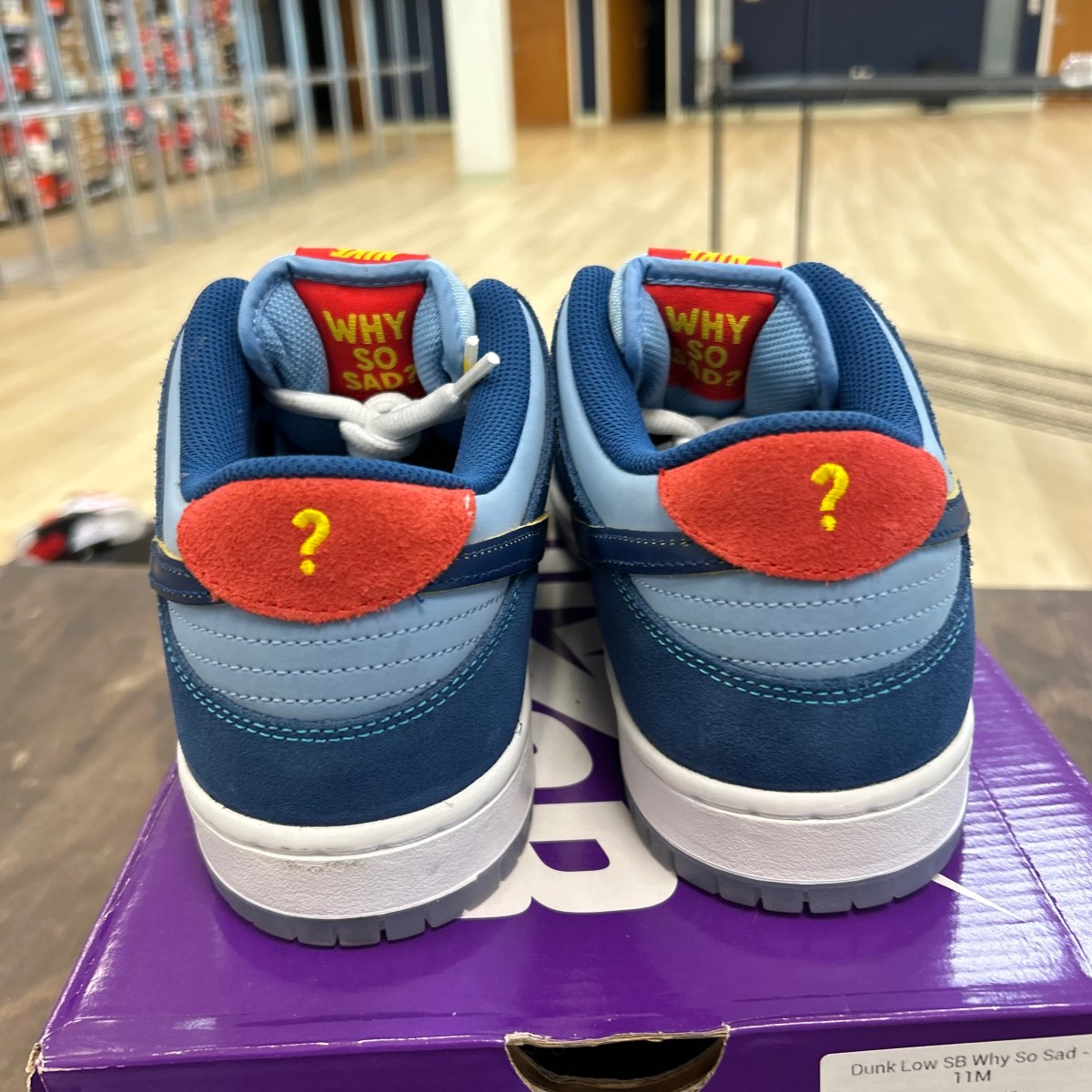 Nike SB Dunk Low Pro Why So Sad? Size 11 (Pre-Owned)