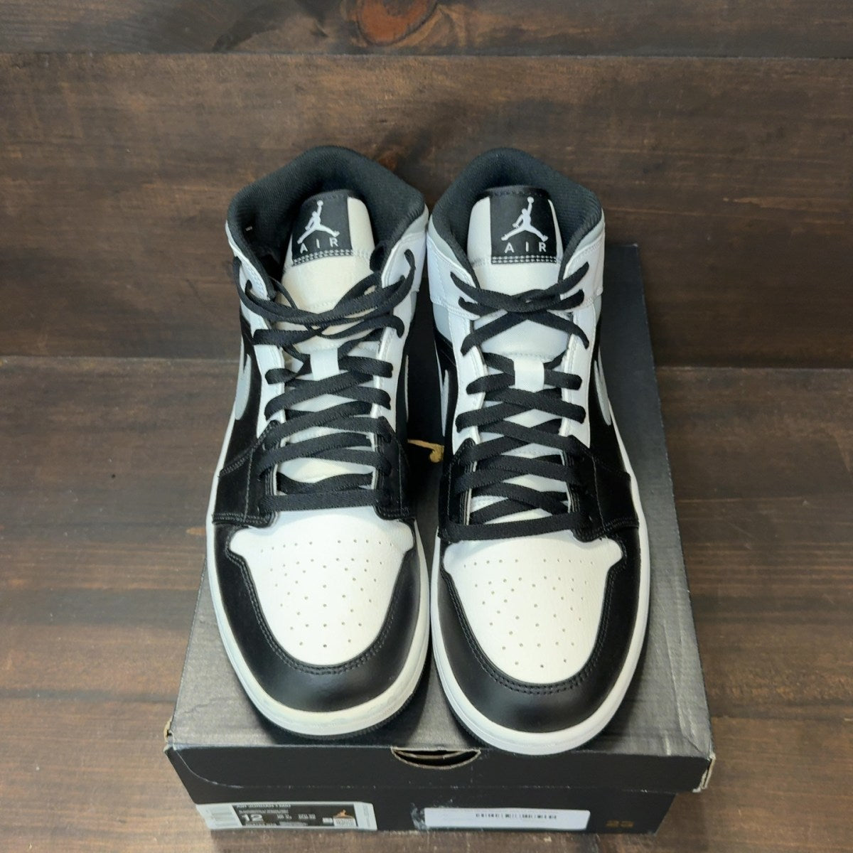 Jordan 1 Mid White Shadow - Image 3