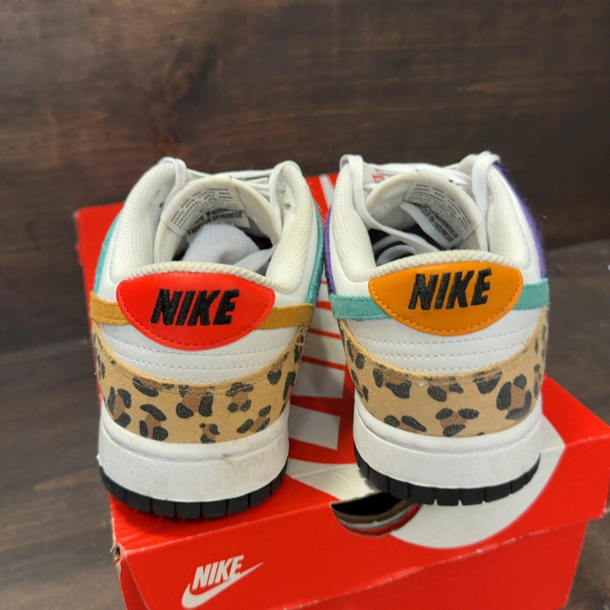 Nike Dunk Low Safari Mix (Women's) - Image 4