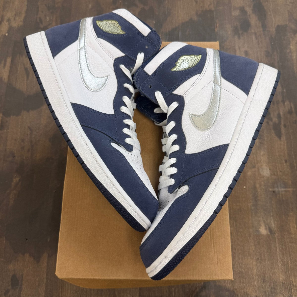 Jordan 1 Retro High CO.JP Midnight Navy (2020) Size 11.5 (Pre-Owned) - Image 1
