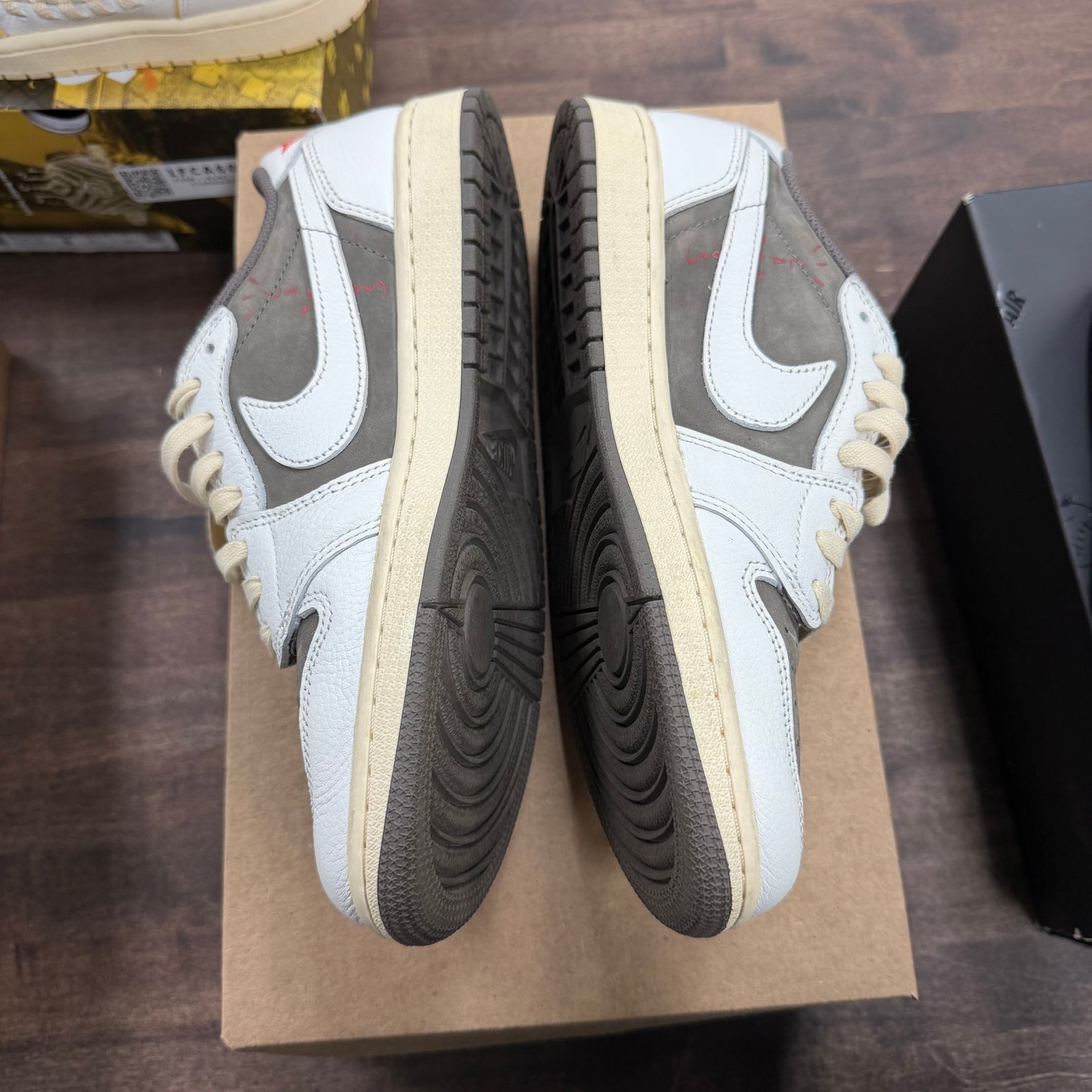 Jordan 1 Retro Low OG SP Travis Scott Reverse Mocha (US 8) (USED, No Box)