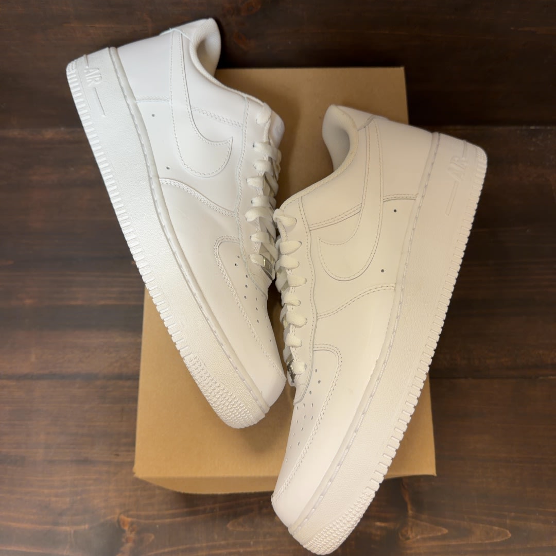 Nike Air Force 1 Low '07 White Size 12 (Pre-Owned) - Image 2