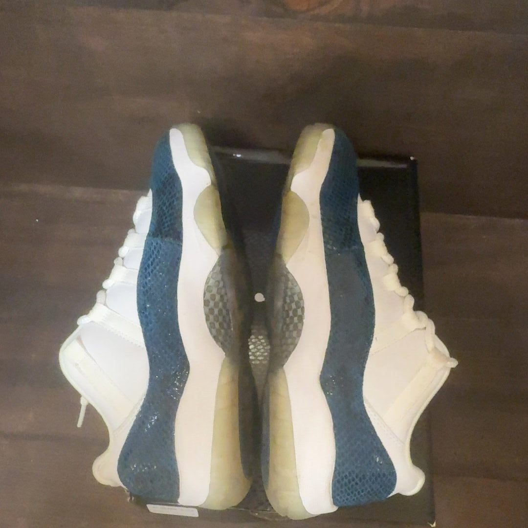 Jordan 11 Retro Low Snake Navy (2019) - Image 6