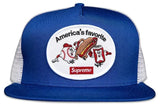 Supreme America's Favorite Mesh Back 5-Panel Royal