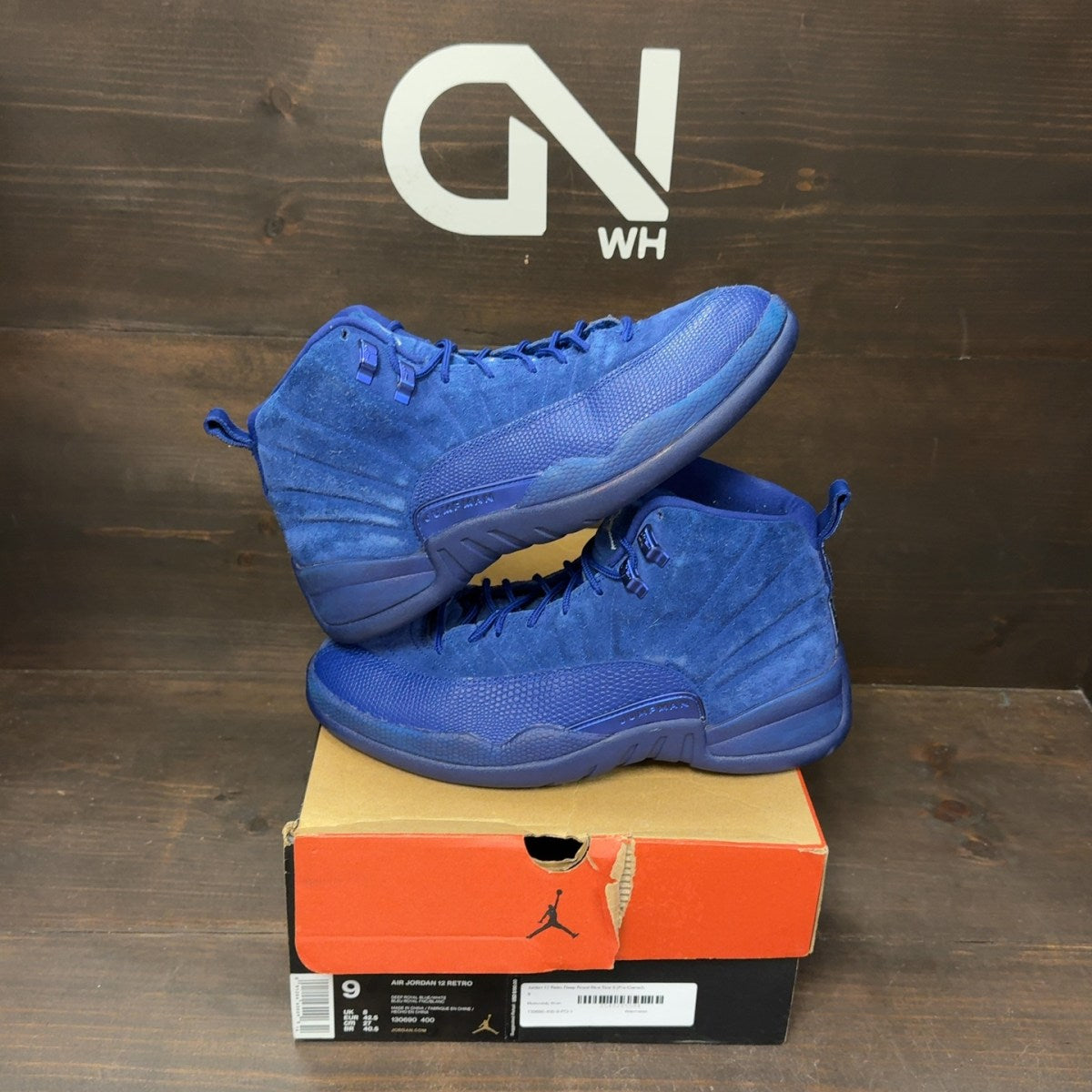 Jordan 12 Retro Deep Royal Blue - Image 1