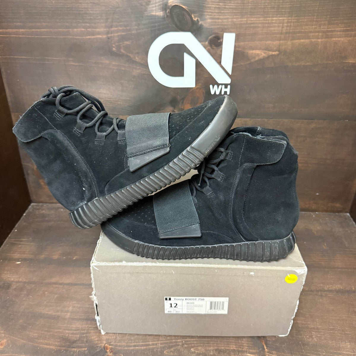 adidas Yeezy Boost 750 Triple Black - Image 1
