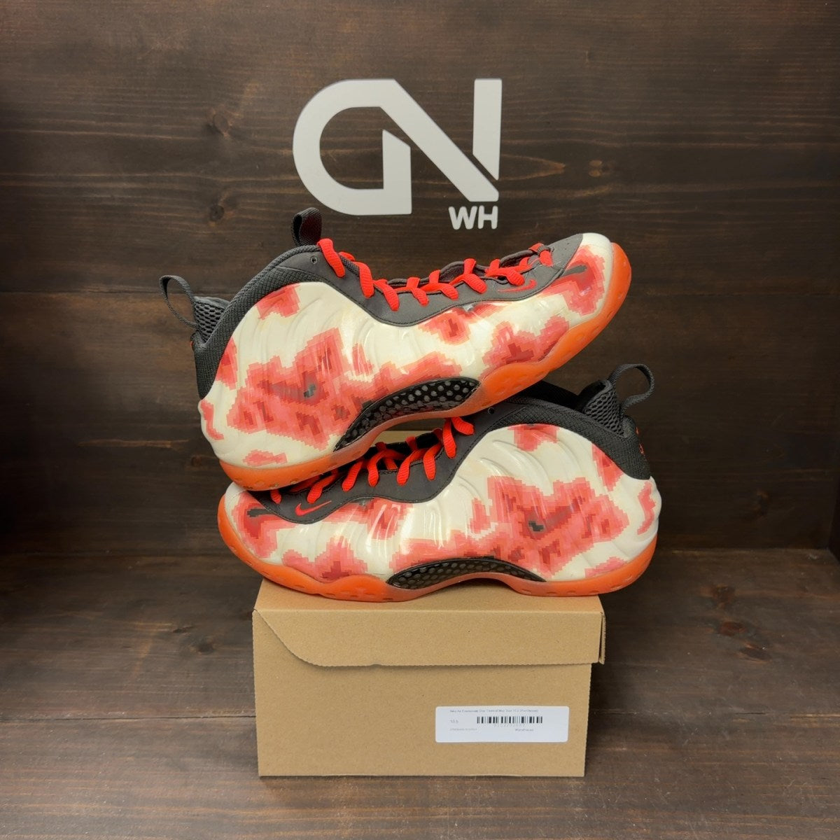 Nike Air Foamposite One Thermal Map Size 10.5 (Pre-Owned) - Image 1