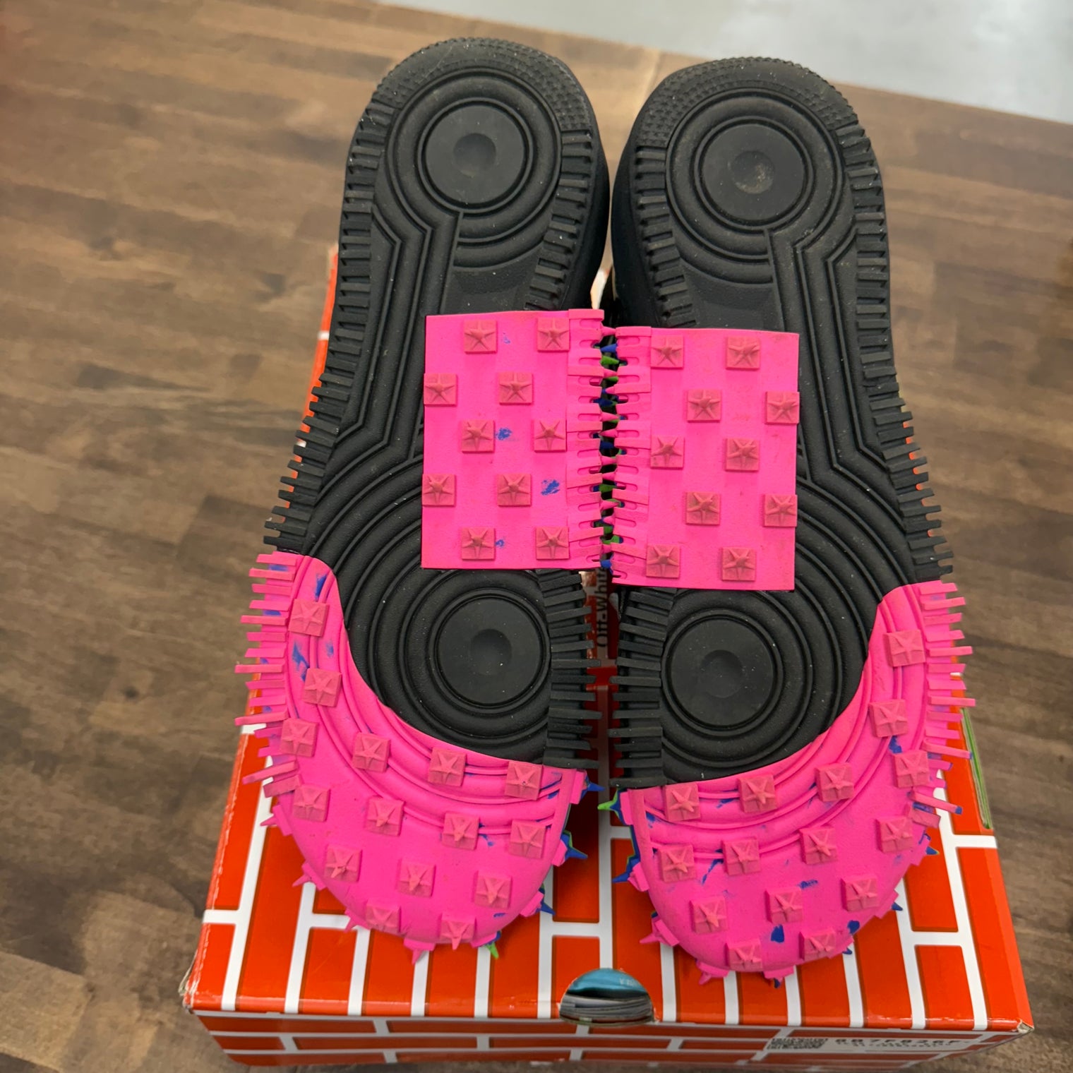 Off-White Black Nike Air Force 1 Mid (USED)