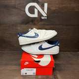 Jordan 1 Retro Low Metallic Blue Size 8 (Pre-Owned) - Image 1