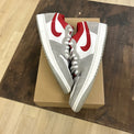 Jordan 1 Low SE Light Smoke Grey Gym Red Size 12 (Pre-Owned) - Image 1