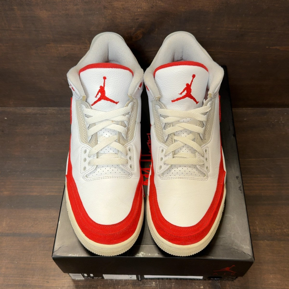 Jordan 3 Retro Tinker White University Red - Image 3