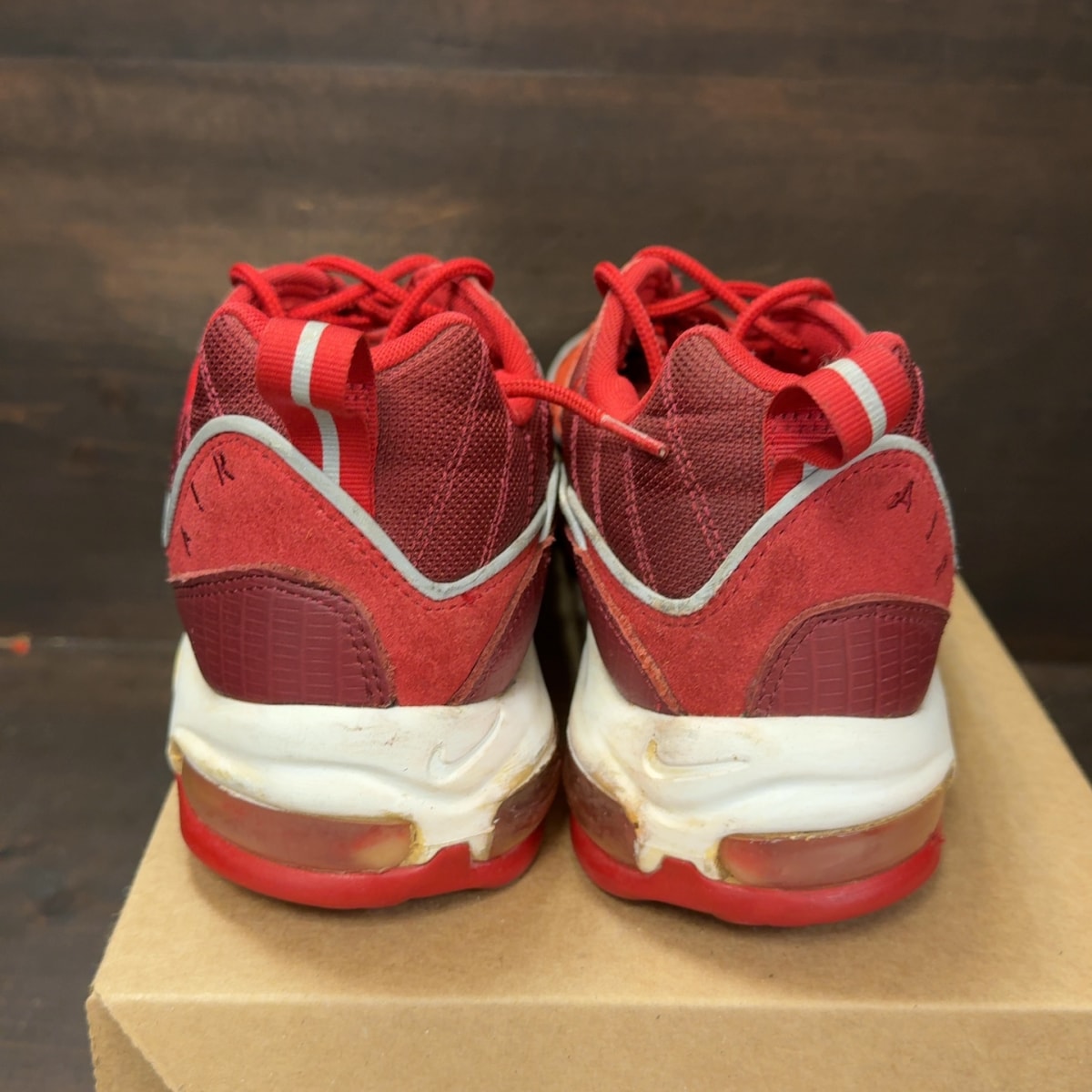 Nike Air Max 98 Triple Red Size 11 (Pre-Owned) - aux