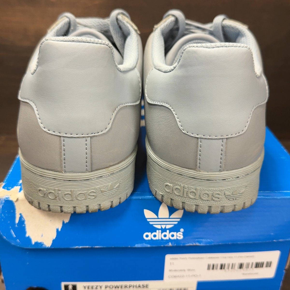 adidas Yeezy Powerphase Calabasas Grey Size 11 (Pre-Owned) - aux