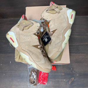 Jordan 6 Retro Travis Scott British Khaki Size 8.5 (Pre-Owned) - Image 4