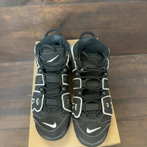 Nike Air More Uptempo Black White (GS) Size 7Y (Pre-Owned) - Image 3