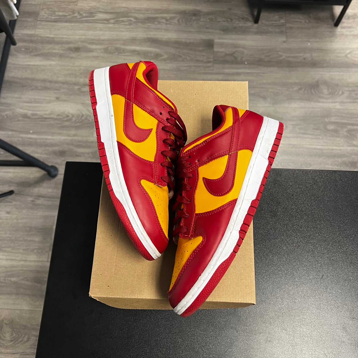 Midas Gold Dunk Low (USED, no box)