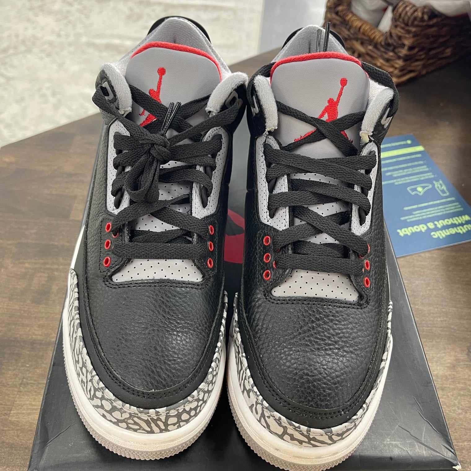 Black Cement Jordan 3 (2018) (USED)