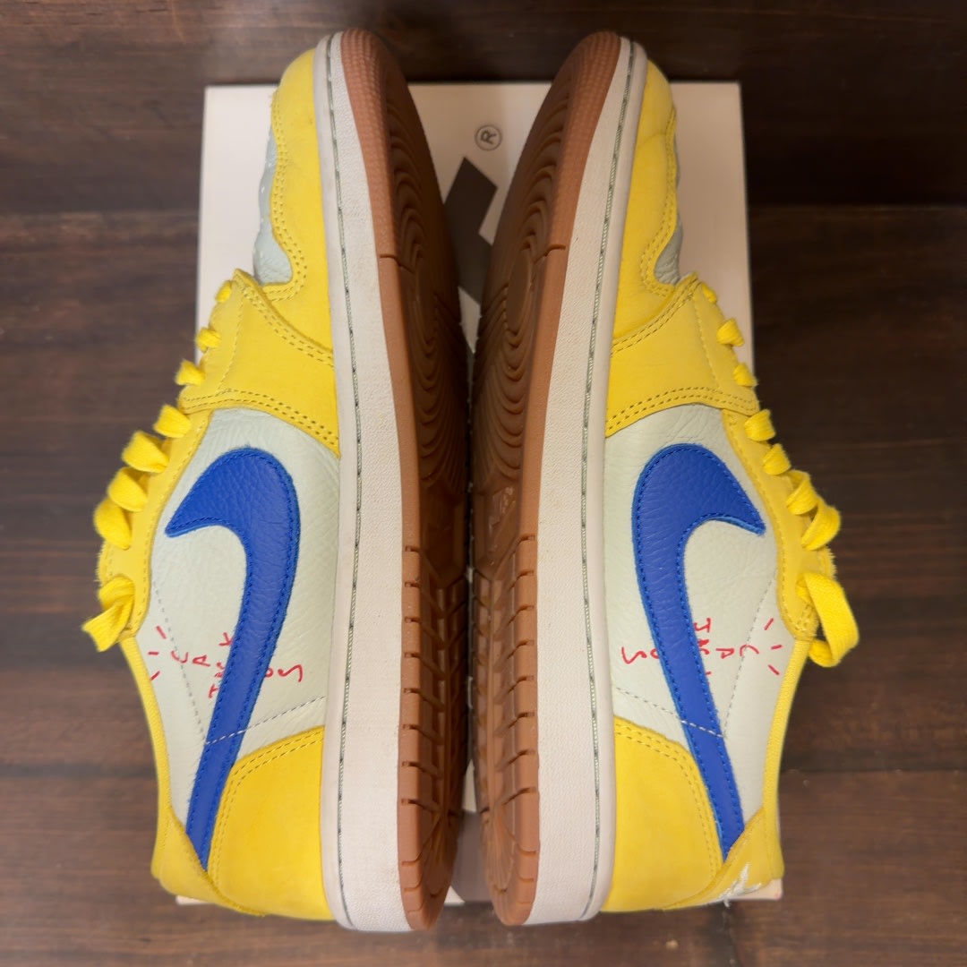 Jordan 1 Retro Low OG SP Travis Scott Canary (Women's) - Image 6
